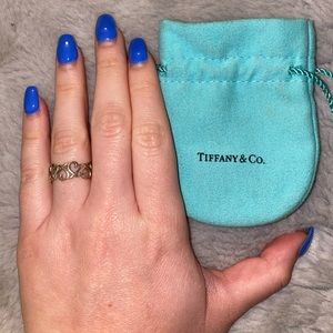 Tiffany Loving Heart Band Ring